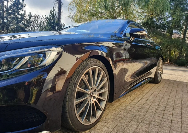 Mercedes-Benz Klasa S cena 405000 przebieg: 35000, rok produkcji 2017 z Ogrodzieniec małe 232